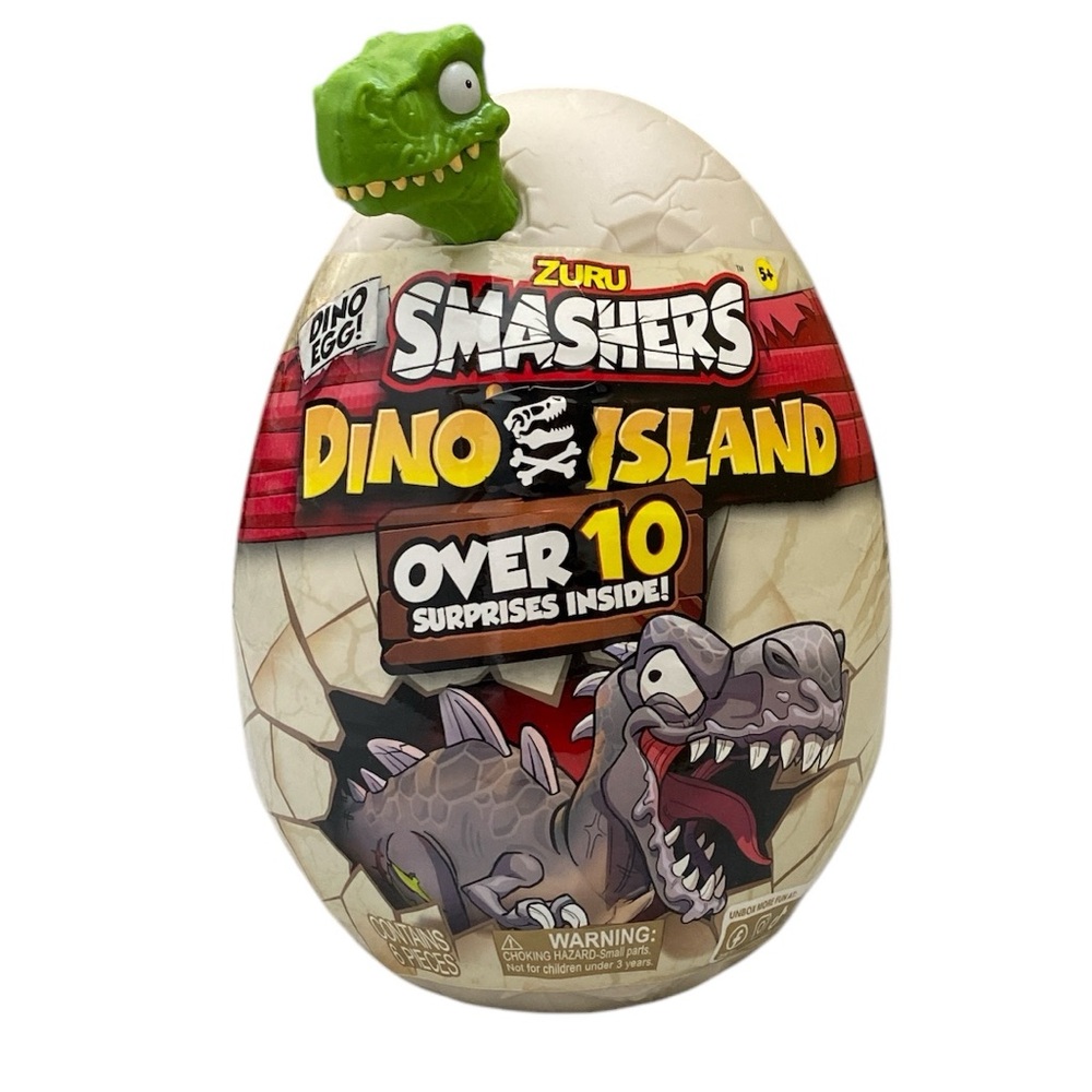 ZURU Smashers Dino Island Surprise Egg Toy New OS